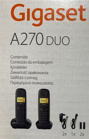 Gigaset A270 Duo Speaker Cordless Phone