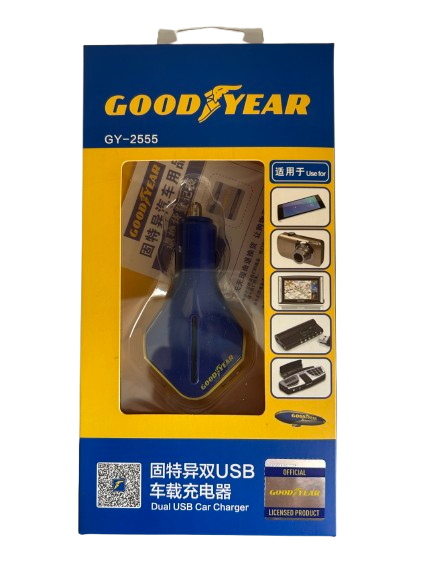 GoodYear GY-2555 Dual USB Car Charger