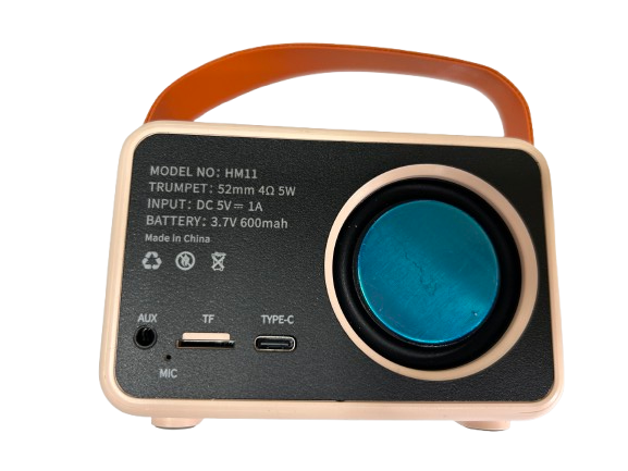 HM11 Pro Portable FM Radio TF Card Player Wireless Speaker