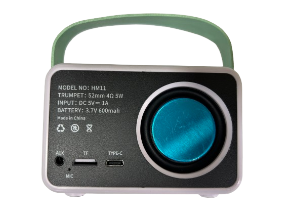 HM11 Pro Portable FM Radio TF Card Player Wireless Speaker