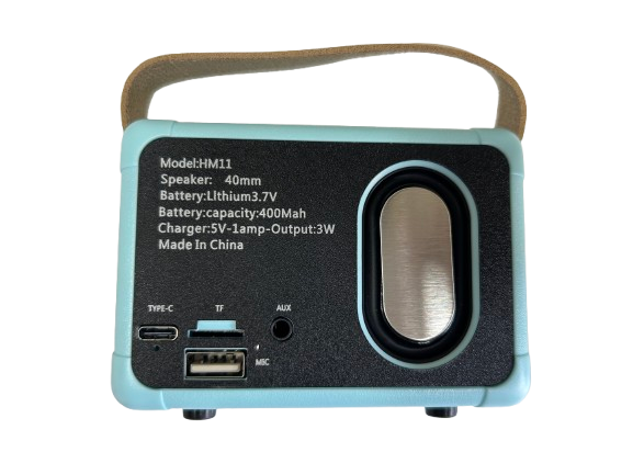HM11 Radio TF card USB Bluetooth Speaker Radio