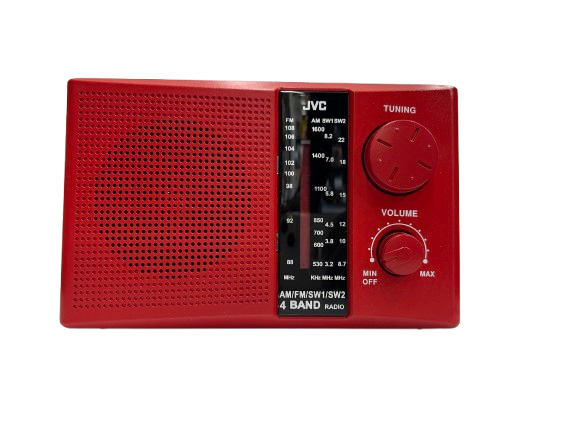 JVC RA-N34 Four Band Portable Radio FM/AM/ SW1/SW2