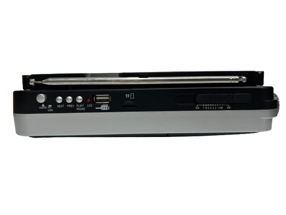 JVC RA-N44 World Band Radio with USB/TF Card Player