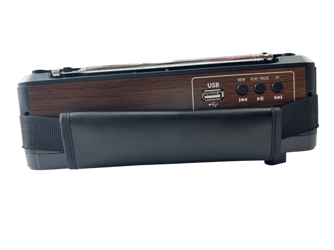 JVC RA-HRU30 AC/DC Multi-Band Radio with USB & SW Bands