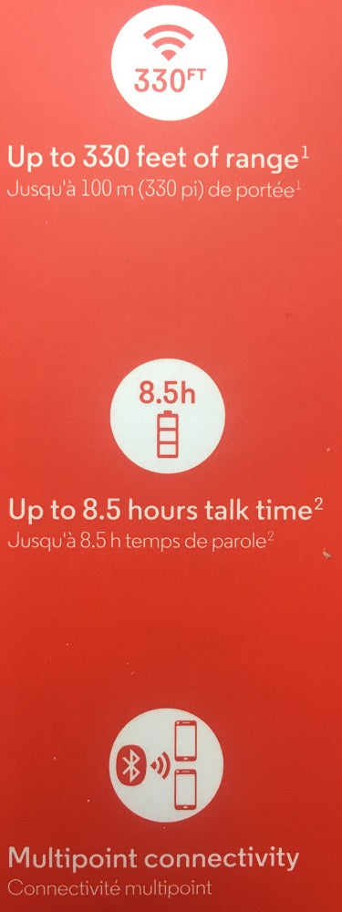 Motorola HK115 True Comfort Bluetooth Headset – Wireless Hands-Free Calling