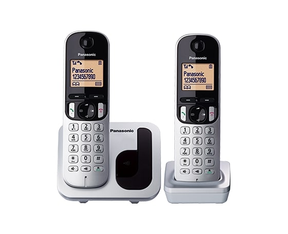 Panasonic KX-TGC212 Twin Handset DECT Cordless Phone System