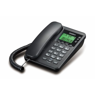 Uniden AS6404 Corded Landline Phone with LCD Display & Speakerphone