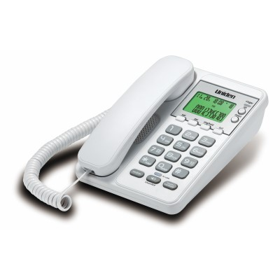 Uniden AS6404 Corded Landline Phone with LCD Display & Speakerphone