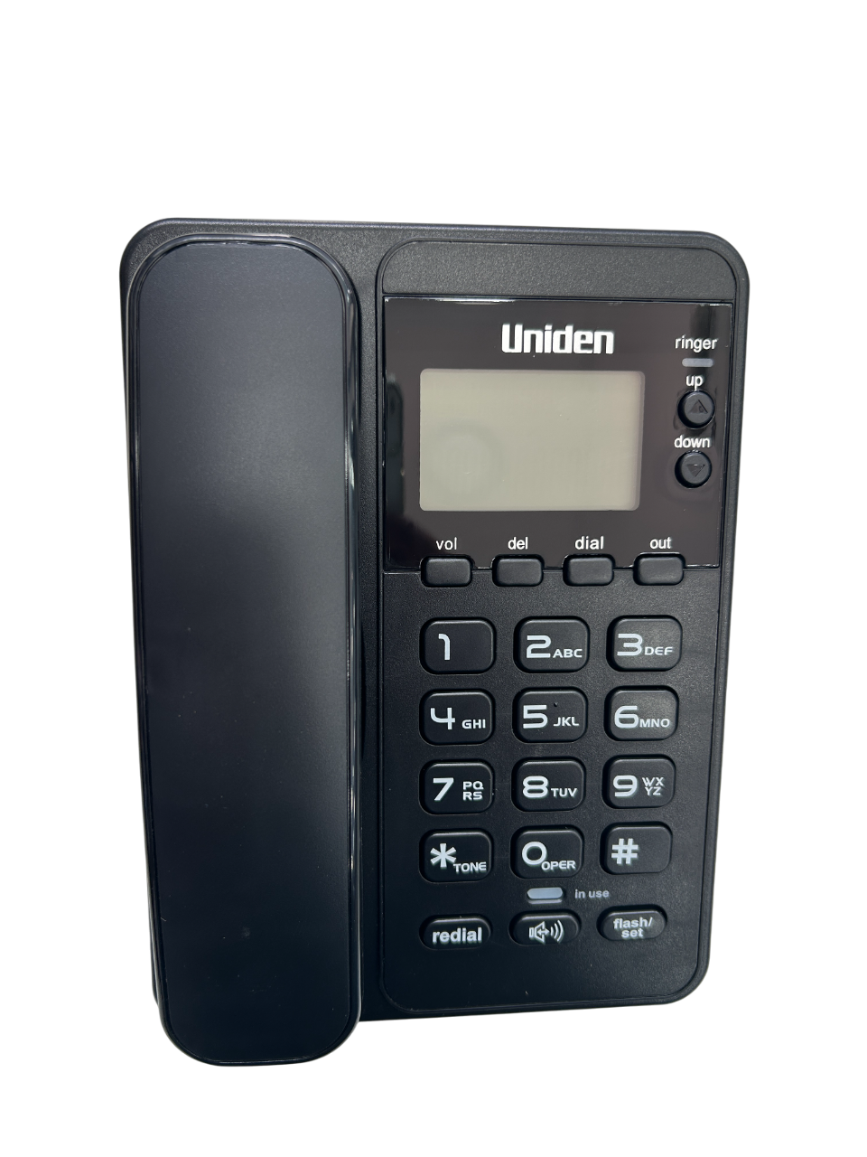 Uniden AS6404 Corded Landline Phone with LCD Display & Speakerphone
